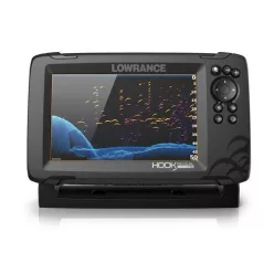   Hook REVEAL 7 GPS/halradar plotter 83/200 455/800 kHz  HDI lefelé pásztázó jeladóval