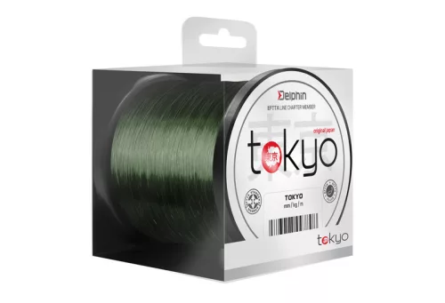 Monofil Delphin TOKYO zöld | 0,286mm 6,4kg 300m