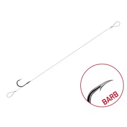 Feeder kötött horog Delphin FLR Loop / 6db | 8cm #8