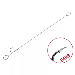 Feeder kötött horog Delphin Proxi 8 Loop / 6db | 8cm #8