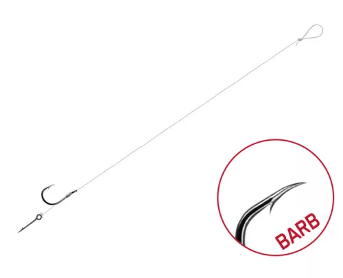 Feeder kötött horog Delphin FLR Sting / 6db | 8cm #8