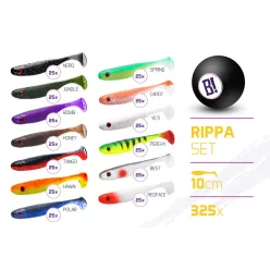 Gumihal szett BOMB Rippa / 325db | 10cm