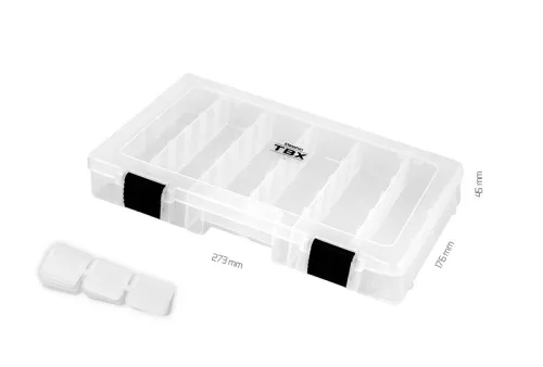 Doboz Delphin TBX One 273-6P Clip | 273x176x45mm