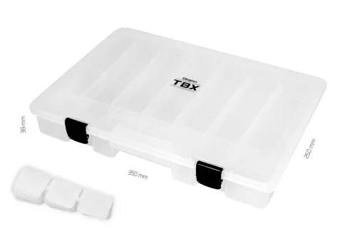 Doboz Delphin TBX One 350-8P Clip | 350x250x38mm