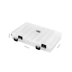 Doboz Delphin TBX Duo 276-16P Clip | 276x176x49mm