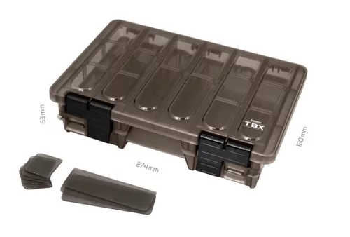 Doboz Delphin TBX Duo 274-11P Clip | 274x180x63mm