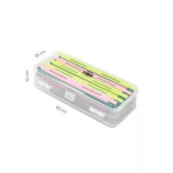 Doboz Delphin TBX Duo 185-5P EVA | 185x85x50mm