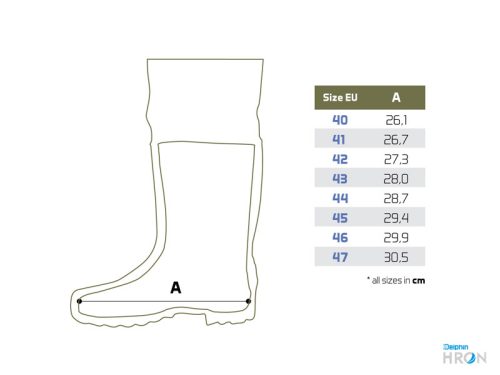 Gázló combcsizma Delphin HRON | 46 méret