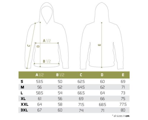 Kapucnis felső Delphin RAWER ONE TacklePocket | S
