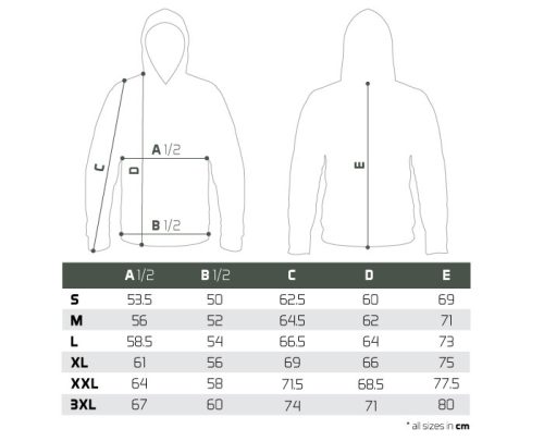 Kapucnis felső Delphin CATCH ME! Ponty | M