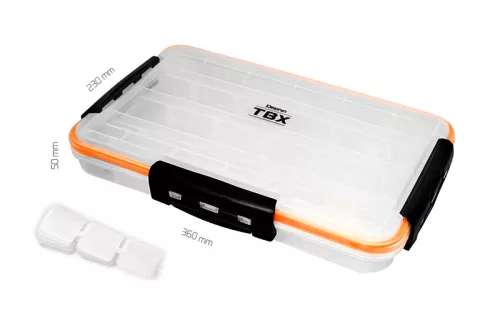 Doboz Delphin TBX One 360-4P Clip WP | 360x230x50mm