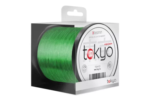 Monofil Delphin TOKYO / fluo zöld | 0,369mm 10,0kg 1000m
