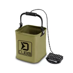 Összecsukható vödör Delphin CUBO | 5L + 5m