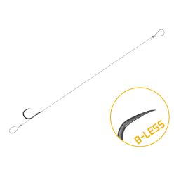 Feeder kötött horog Delphin FLR Loop / 6db | 8cm #6 SM