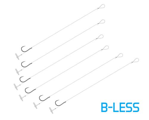 Feeder kötött horog Delphin FLR Quickstop / 6db | 8cm #8 SM