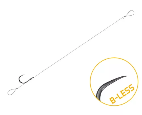 Feeder kötött horog Delphin FLR Loop / 6db | 8cm #8 SM