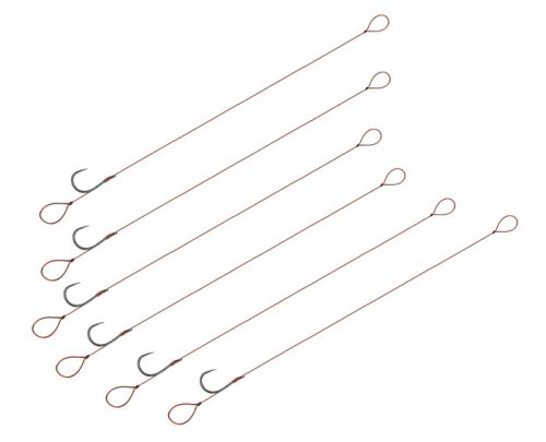 Feeder kötött horog Delphin Proxi 8 Loop / 6db | 8cm #8 SM