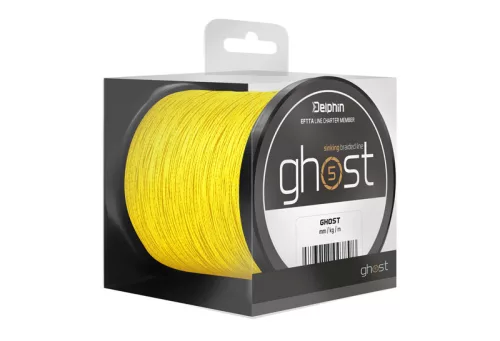 Delphin GHOST 4+1 / sárga | 0,18mm 9,1kg 600m
