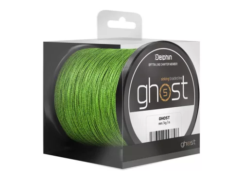 Delphin GHOST 4+1 / zöld | 0,23mm 13,6kg 200m