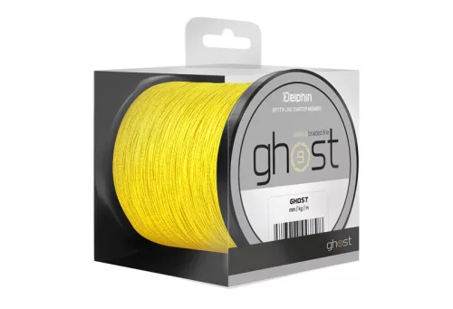 Delphin GHOST 8+1 / sárga | 0,23mm 13,6kg 200m