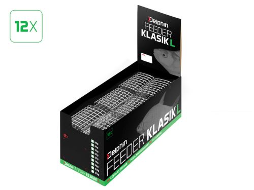 Delphin Feeder KLASIK etetőkosár | L 20g