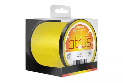 Delphin CITRUS / sárga | 0,35mm 8,6kg 1100m