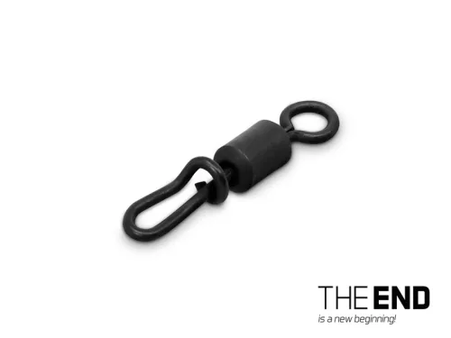 Gyorskapocs forgóval Delphin THE END T-Lock / 10db | #4 / 35kg