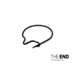 Csonti gyűrű Delphin THE END Maggot Trap / 10db | S