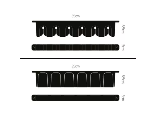 Delphin WallHOLD bottartó