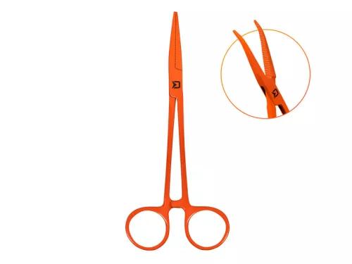Ívelt csipesz Delphin Atak! REFLEX | 13cm
