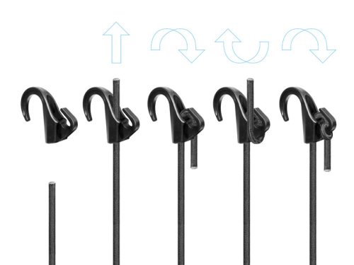 Többfunkciós hevederek Delphin FIXER / 2db | 60cm