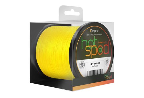 Delphin HotSPOD 8 / sárga | 0,14mm 9,6kg  300m