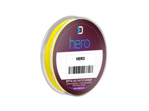 Delphin HERO 8 / fluo sárga | 0,18mm 13,2kg   15m