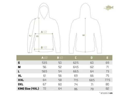 Kapucnis Delphin TACKLE Ponty | XXXL