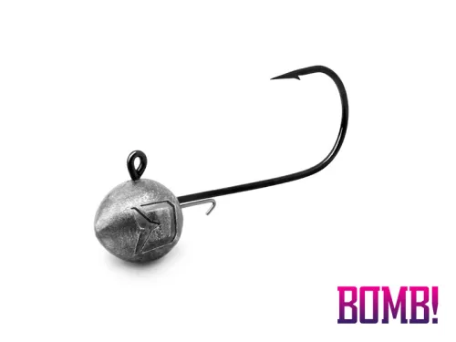 Jig fej tartóval Delphin BOMB! / 5db | 12g-8/0