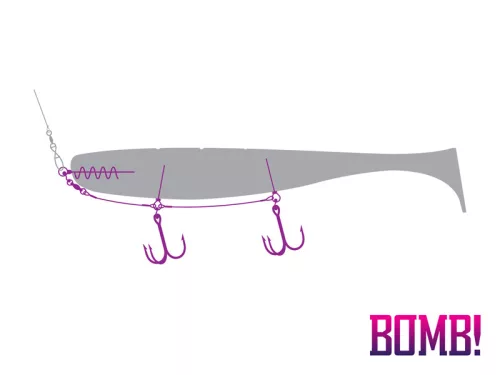 BOMB! Twisto MultiTRAP / 1db | #1/0 / 12cm / 18 kg