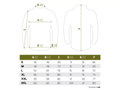 Thermo aláöltözet Delphin TUNDRA Manor / felső | XXXL