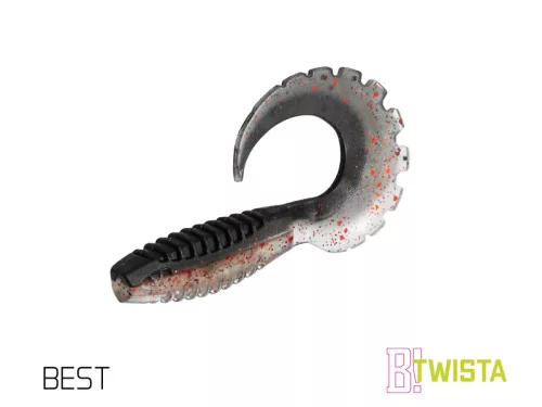 Gumihal Delphin TWISTA UVs / 5db | 8cm/DISCO