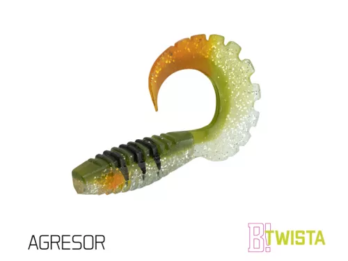 Gumihal Delphin TWISTA UVs / 5db | 8cm/YETI