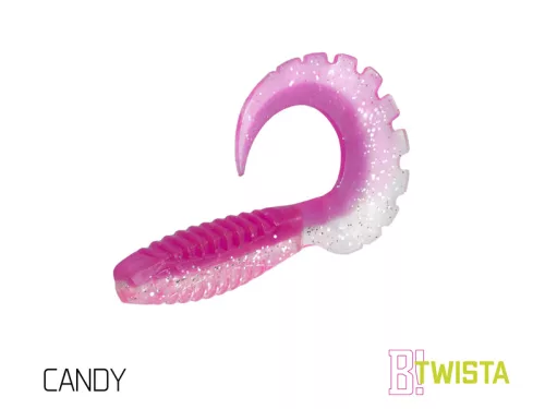 Gumihal Delphin TWISTA UVs / 5db | 10cm/AGRESOR