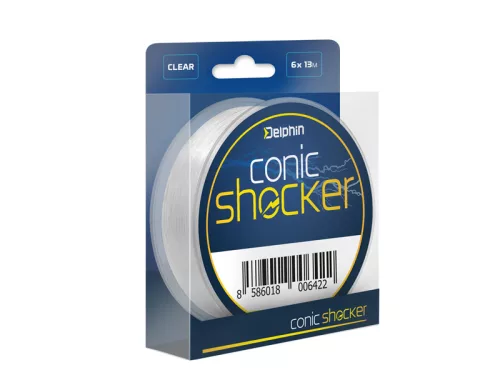 Kónuszos dobó előke Delphin Conic SHOCKER / 6x13m | 0.26mm-0.45mm