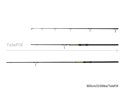 Delphin STALX | 300cm/3.25lbs/TeleFIX Bojlis bot
