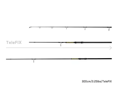 Delphin STALX | 300cm/3.25lbs/TeleFIX Bojlis bot