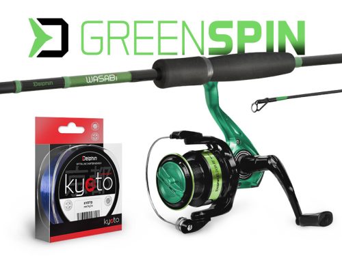 Delphin GreenSPIN pergetőszett | 210cm/30g+2T+0,22mm