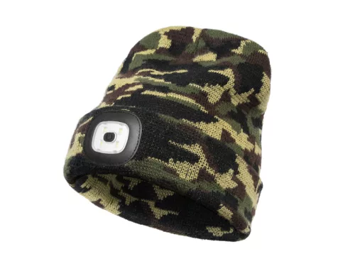 Delphin CamouLED kötött télisapka | UNI