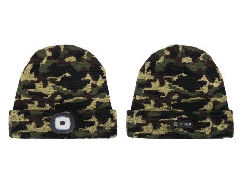 Delphin CamouLED kötött télisapka | UNI