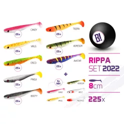 BOMB Rippa csali szett 2022 színek 8cm / 225ks | 8cm