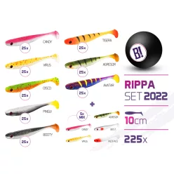 BOMB Rippa csali szett 2022 színek 10cm / 225ks | 10cm