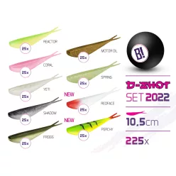 BOMB D-SHOT 2022 csali szett 10,5cm / 225db | 10,5cm