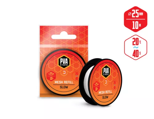 Delphin PVA n ́tastic tartalék háló/10m-25mm|25mm(keskeny)/ lassan oldódás